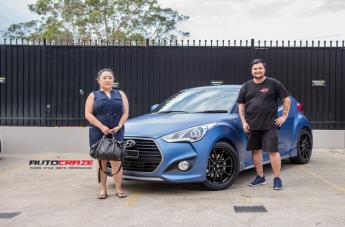 HYUNDAI VELOSTER ROTATE MATTE BLACK 